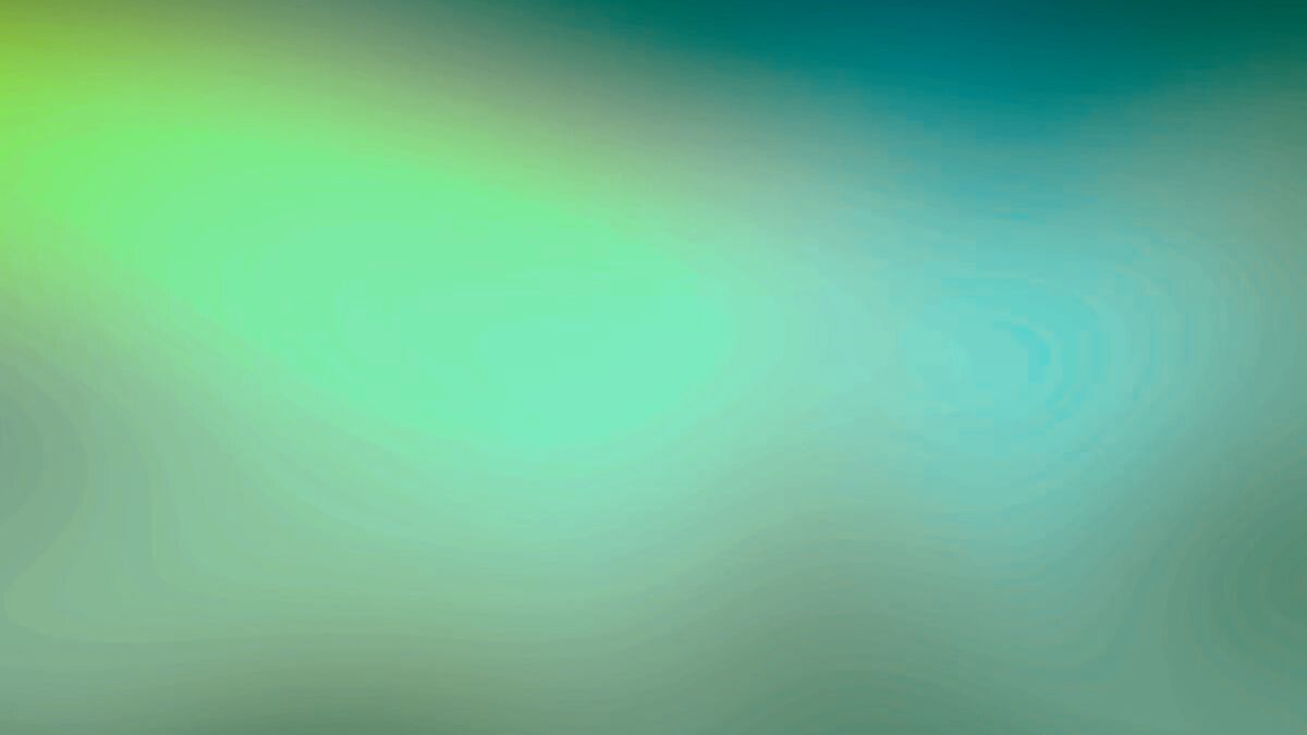 Soft teal-to-green gradient fading toward warm light, suggesting a gentle shift from defense to safety and reconnection.