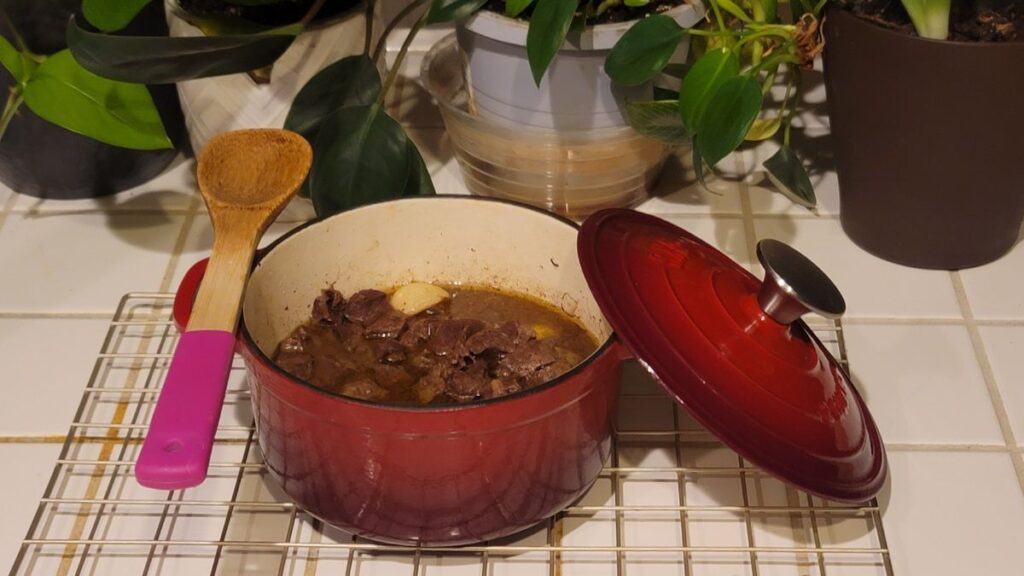Simple Beef Heart Saut&eacute; (Red Heart in a Pot)